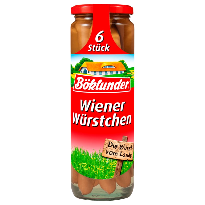 Böklunder Wiener Würstchen 300g, 6 Stück